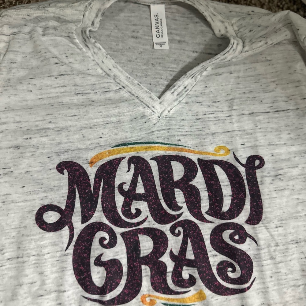 Mardi Gras Graphic T-Shirt - Picture 2 of 2